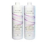 Premium Line Purple Home Care Set – Shampoo + Haarmasker met paars pigment, collageen & keratine – 1000ml