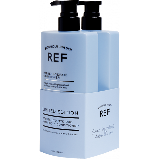 REF Intense hydrate duo shampoo + conditioner limited edition 2x600ml