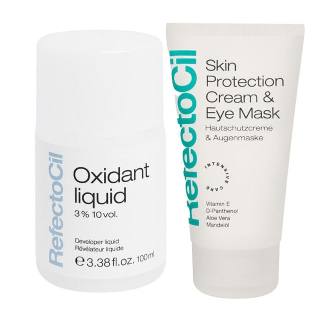 Refectocil Liquid ontwikkelaar 3% 100ml + Refectocil Afdekcreme 75ml