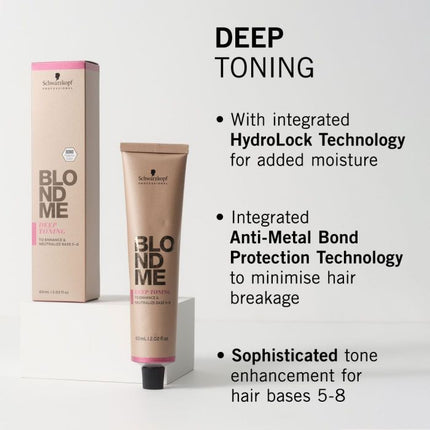 Schwarzkopf Blond Me Deep Toning 60ml