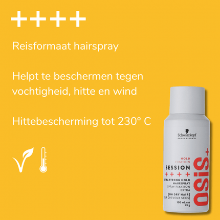 Schwarzkopf OSiS+ Session Extra Strong Hold Laque pour Cheveux 100ml