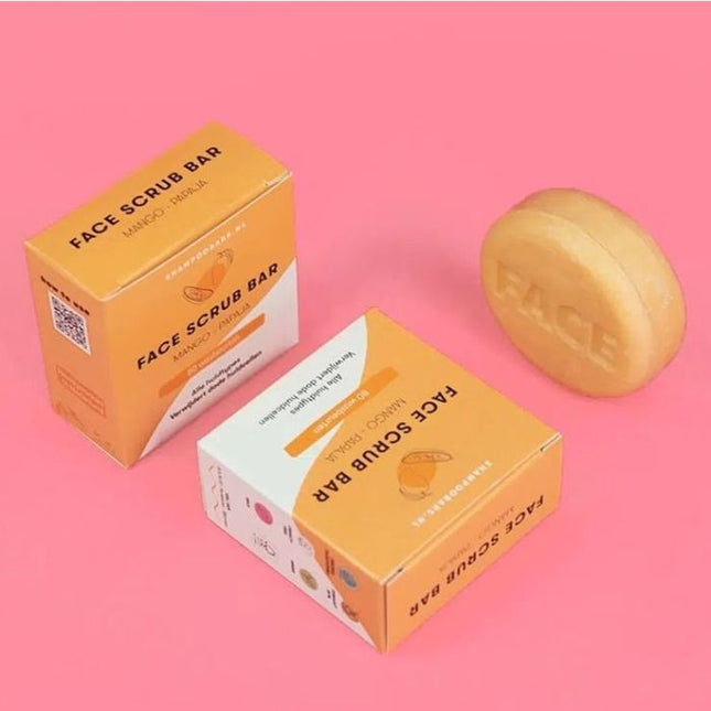 ShampooBars Face Bar Mango & Papaja 60gr
