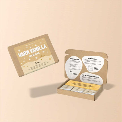 ShampooBars Giftbox Warm Vanilla Spa At Home