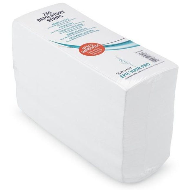 Sibel Epil'Hair Pro Epileerstrips van 250st en 80gr 20x7,5cm