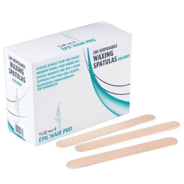 Sibel Epil'Hair Pro Spatel Hout 200st