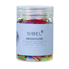 Sibel Hair Elastics Colored 500 pcs