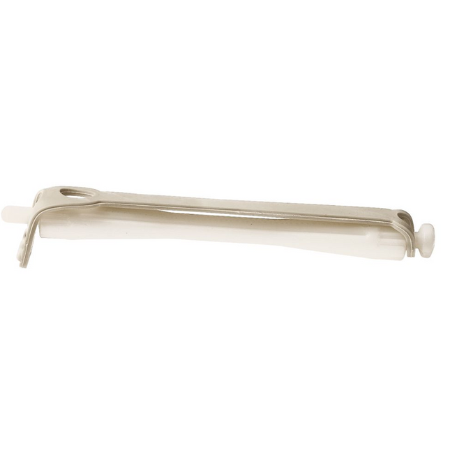 Sibel Permanentwikkels lang wit 80mm-12st