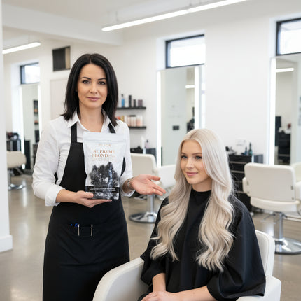 SUPREME Stofvrije Bamboe Houtskool Bleek 500 g – Plex-systeem tot 9 tinten