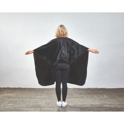 Trend-Design Kapmantel Hair Time zwart