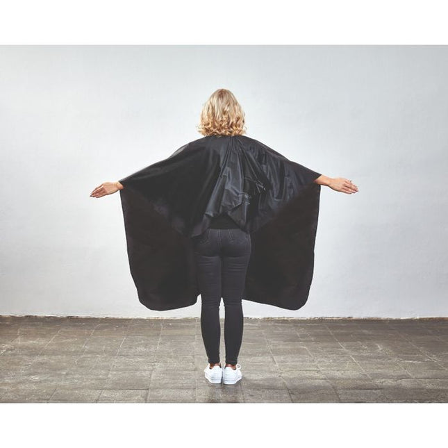 Trend-Design Kapmantel Hair Time zwart