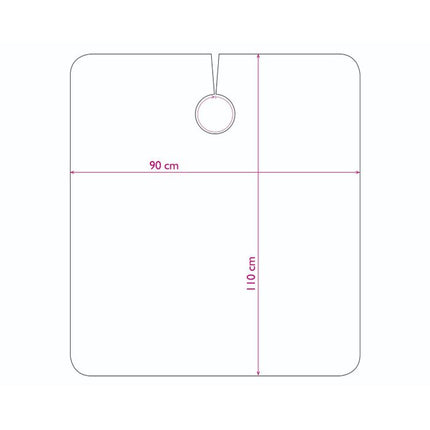 Trend-Design Kinder Kapmantel Candy 90x110cm