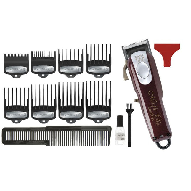 Wahl Cordless Magic Clipper 5-Star Burgundy
