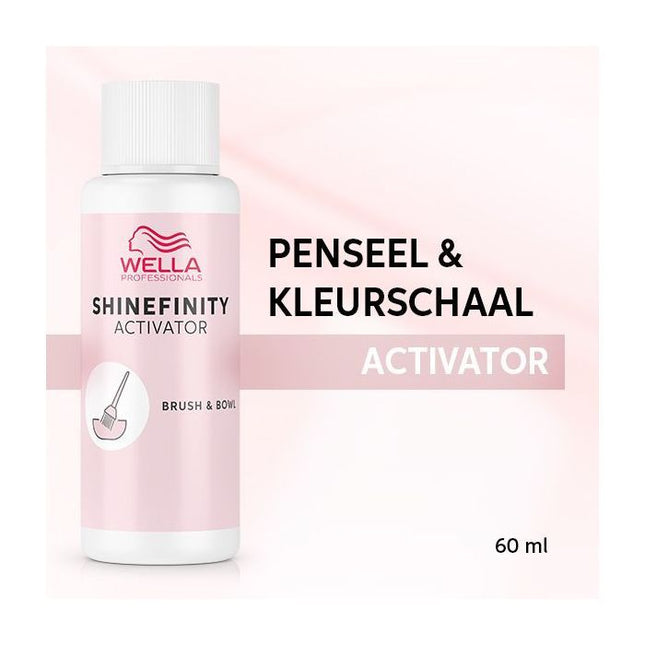 Wella ShineFinity Activator 2% Penseel & Kleurschaal 60ml