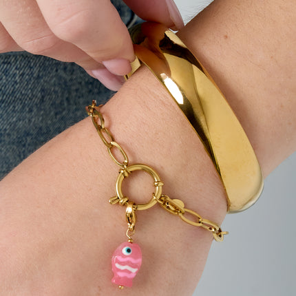 Roestvrijstalen kettingarmbanden, ketting DIY, dagelijkse eenvoudige serie, damessieraden