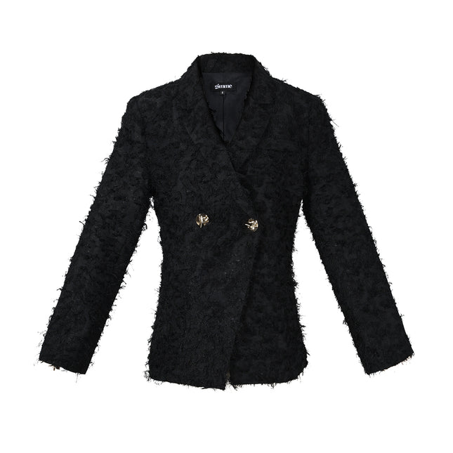 Blazer met textuur