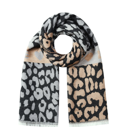 Wintersjaals Luipaardprint Casual Acryl Dagelijkse accessoires