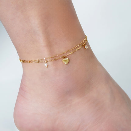 love love love enkel armband