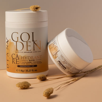Golden Botox Home Care Haarmaske 300 g – mit Kokosöl, Panthenol &amp; Vitamin B2