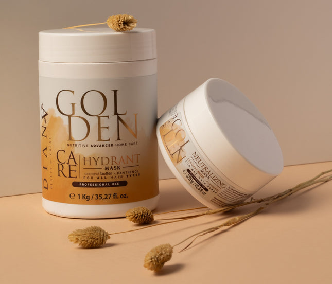 Golden Botox Home Care Haarmasker 300 g – met kokosolie, panthenol & vitamine B2