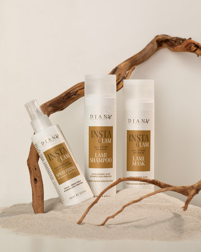InstaGlam Home Care Set (Shampoo + Haarmasker) 2×250 ml – Complete verzorging na behandelingen