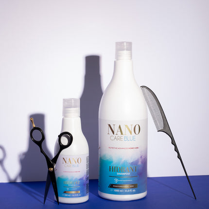 NanoBlue Home Care Shampoo 300 ml – met violet pigment & hydraterende formule