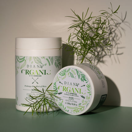 Organic Hair Botox Home Care Mask – Natuurlijk regenererend masker voor verlengde gladheid – 300g