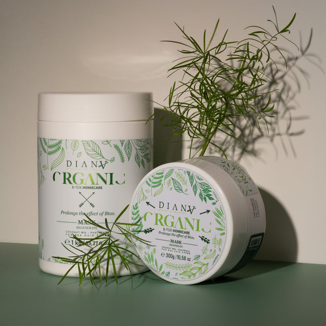 Organic Hair Botox Home Care Mask – Natural Regenerating Mask for Prolonged Smoothness – 300g