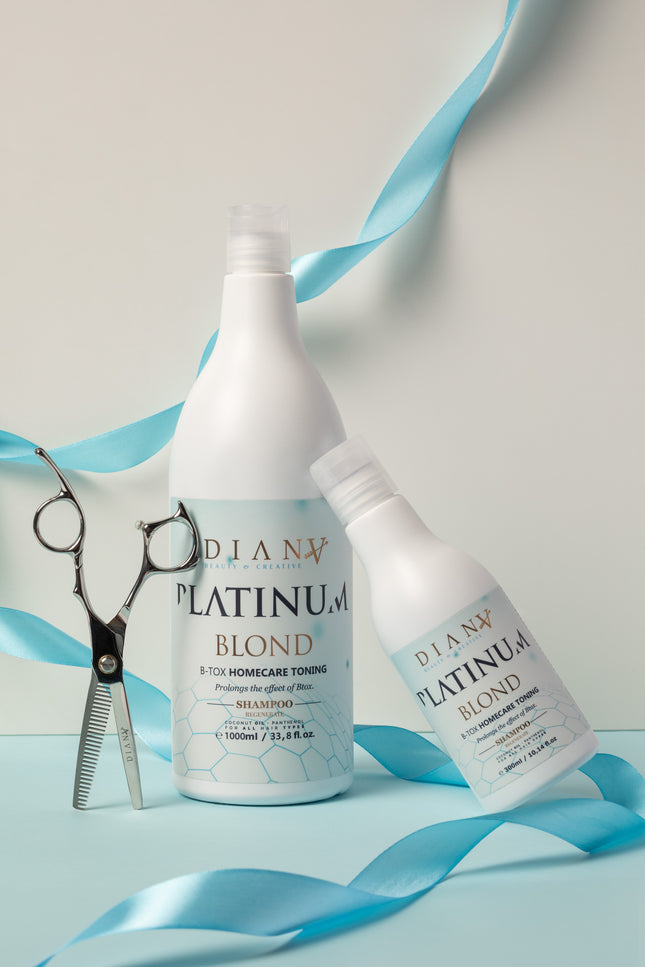 Platinum Hair Botox Home Care Shampoo – Hydraterende shampoo met paars pigment voor koel blond haar – 300ml