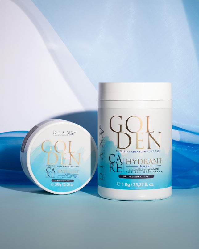 Golden Blue Protein Home Care Mask – Herstellend masker met violet pigment voor blond haar – 1000 g