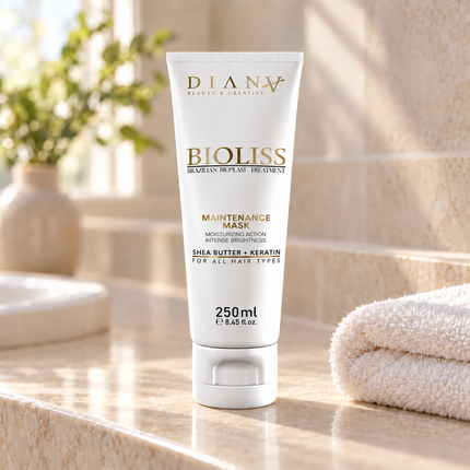 Bioliss Homecare – masque d’entretien après lissage, nanoplastie et botox capillaire, 250 ml – photo 3