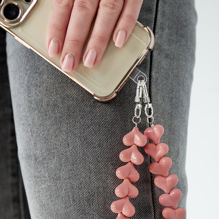 Telefoon koord hartjes