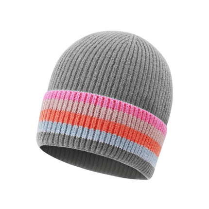 Meerkleurige gestreepte hoed