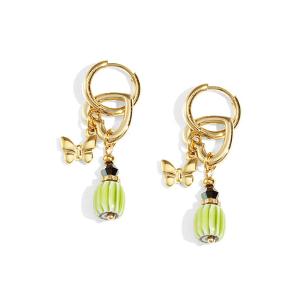 Butterfly Happy Charm oorbellen