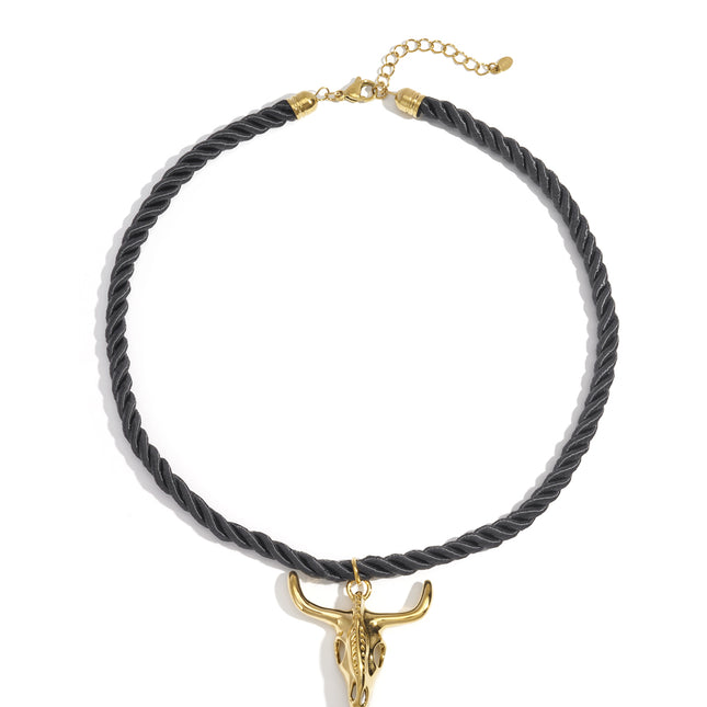 14K vergulde polyester hanger kettingen Animal Casual Daily Simple Series Dames sieraden