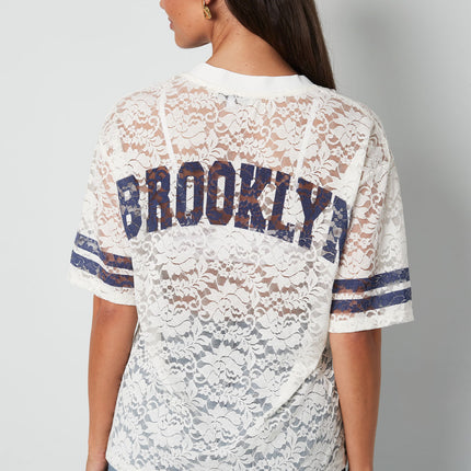 Woven Polyester Fiber Vrouwen T-shirt Sporty Color Clash