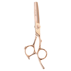 Ciseaux à effiler professionnels 14 cm (5,5 po) – Or rose – Acier japonais et précision