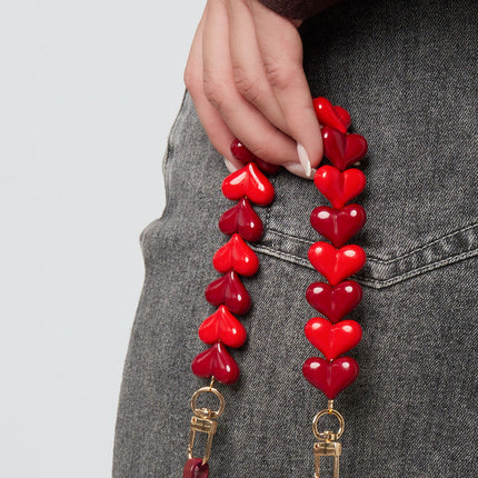 Dubbele hart telefoonkoord