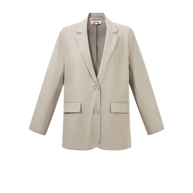 Geweven Polyestervezel Vrouwenpak Elegant Letters