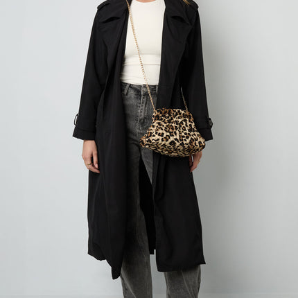 Schoudertassen Luipaardprint Casual Katoen Dagelijkse Accessoires