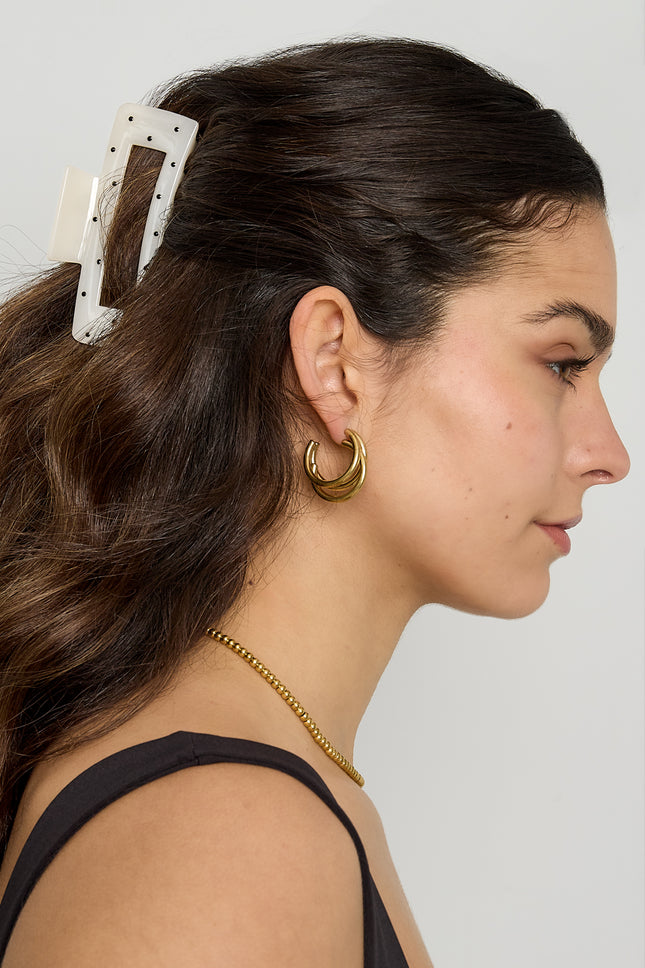 Haarspeldjes met stippen Dagelijkse plastic dagelijkse accessoires