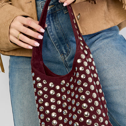 Schoudertassen Rivet Punk Polyester Dagelijkse Accessoires