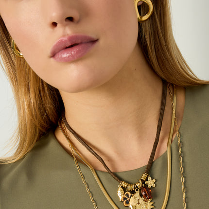 Touwhanger kettingen zon Dagelijkse romantische serie Dames sieraden