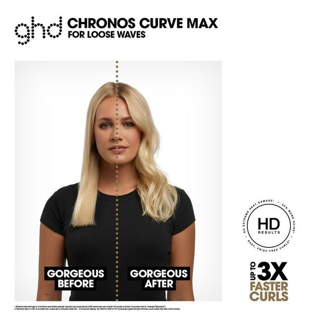 ghd Chronos Curve Max Wand Zwart