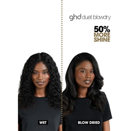 ghd Duet Blowdry 2-in-1 Föhnborstel Wit