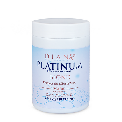 Platinum Botox Home Care Mask – Hydraterend masker met violet pigment voor blond haar – 1000g