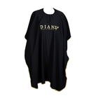 Professionele Waterdichte Kapperscape – Luxe Design met Gouden Biezen & Handgeborduurd Logo