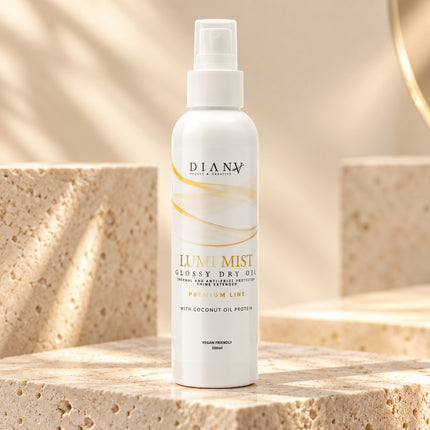 LumiMist Glossy Dry Oil 150 ml – Haaröl-Spray für Glanz und Anti-Frizz-Pflege – Bild 2