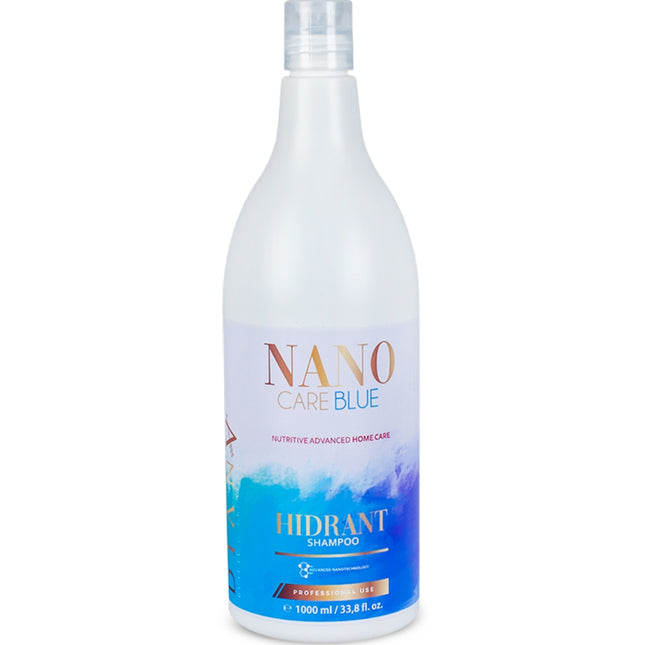 NanoBlue Home Care Shampoo 1000 ml – with violet pigment &amp; moisturizing formula