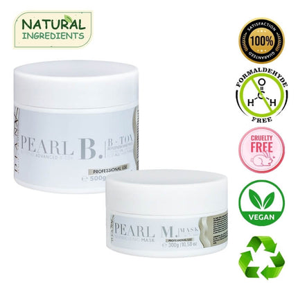Pearl Nutritive Advanced – duo de réparation avancée, hydratation et renforcement des cheveux – 500 g + 300 g – photo 4