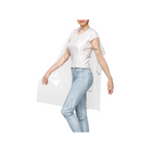 Capes de coiffure jetables en film plastique, lot de 25 pièces – Protection et confort professionnels